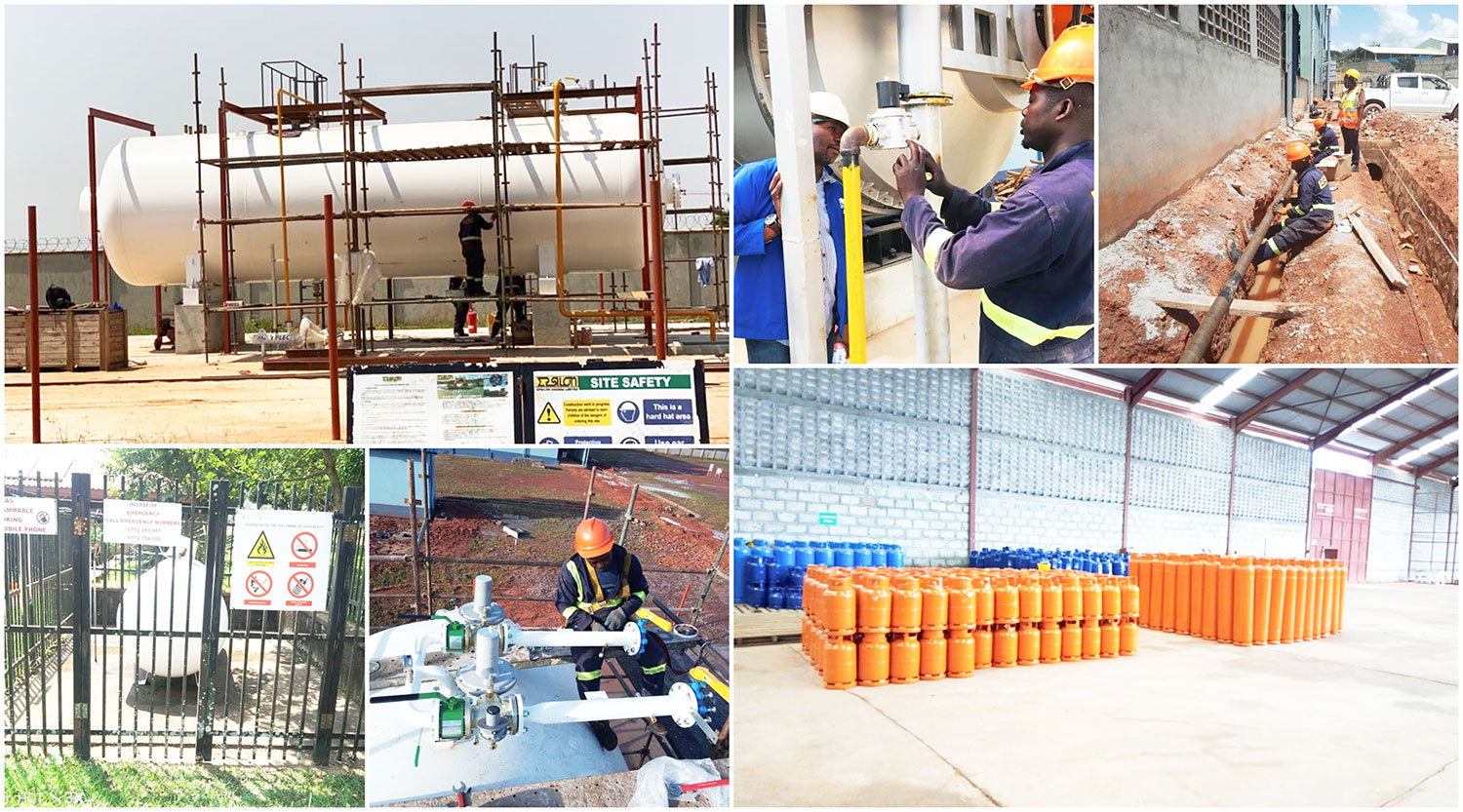 LPG installations, maintenance, and cylinder revalidation