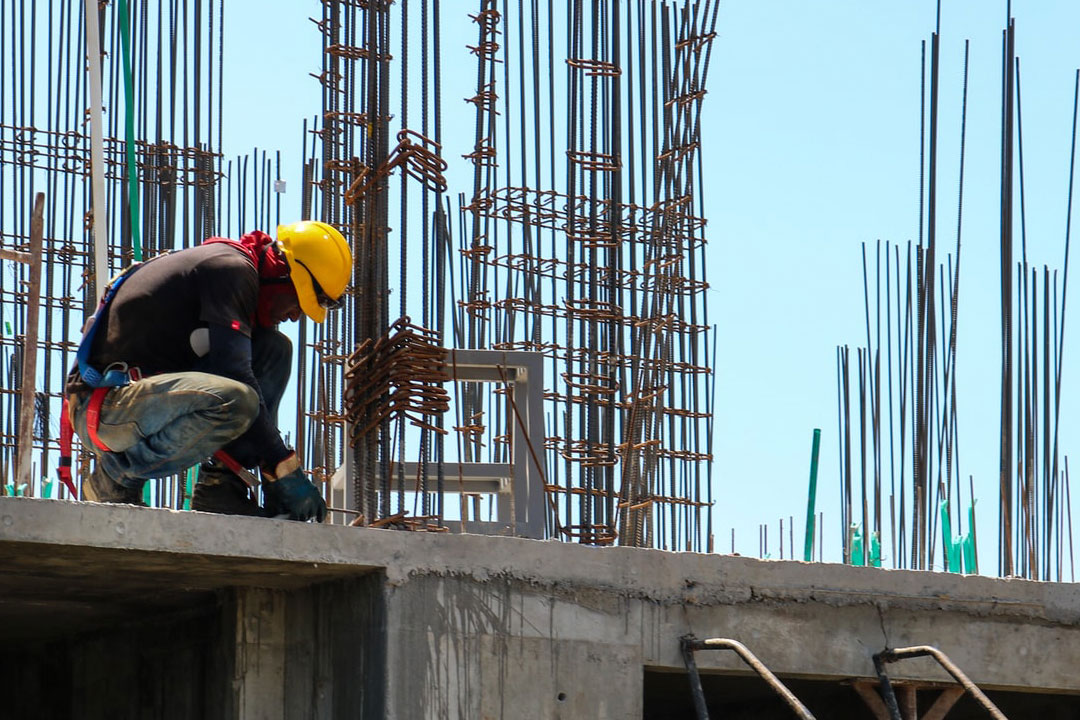 Building and construction services including construction of modern high-rise buildings and warehouses